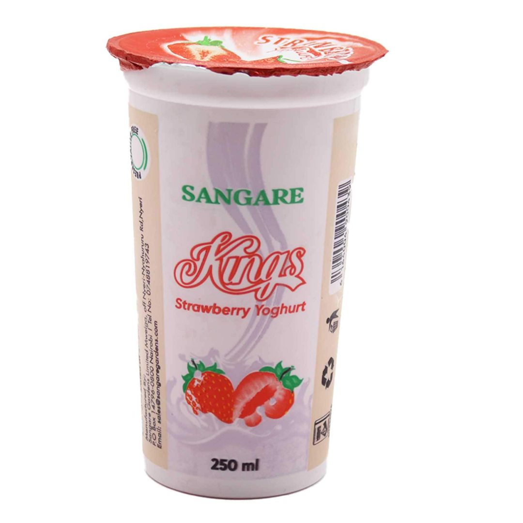 SANGARE STRAWBERRY FRUIT YOGHURT 250ML